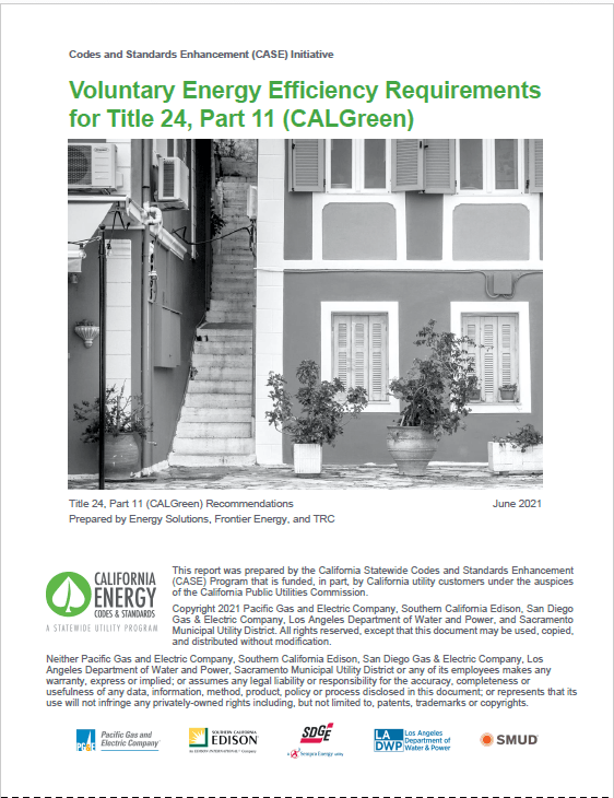 CALGreen CASE report